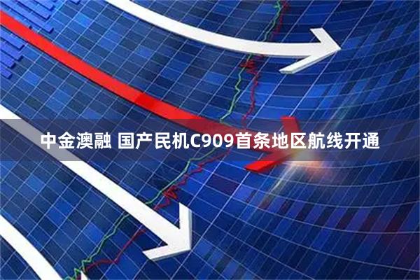 中金澳融 国产民机C909首条地区航线开通